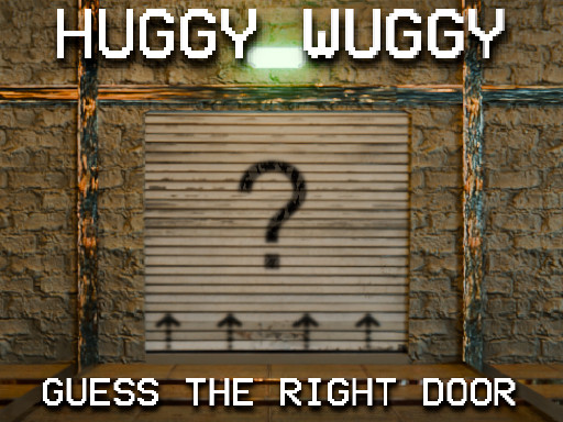 Huggy Wuggy Guess the right door Cover