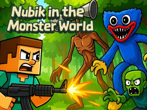 Nubik in the Monster World Cover
